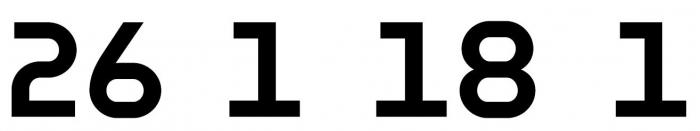26 1 18 1