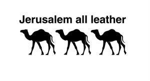 Jerusalem all leather