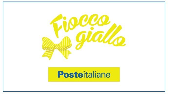 IL MARCHIO CONSISTE NELLA DICITURA FIOCCO GIALLO POSTE ITALIANE. Fiocco Giallo CARATTERE: Bira COLORE: Giallo PANTONE 3965 C; CMYK 9-0-100-0;