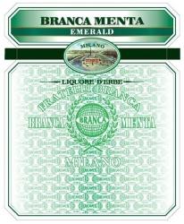 BRANCA MENTA EMERALD MILANO FRATELLI BRANCA