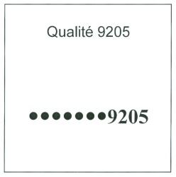 QUALITÉ 9205