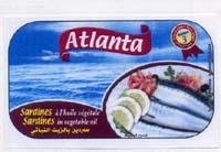 ATLANTA SARDINES À L'HUILE VÉGÉTALE