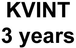 KVINT 3 years