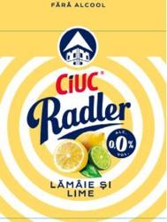 FĂRĂ ALCOOL Ciuc Ž Radler ALC. 0,0% VOL. LĂMÂIE ŞI LIME