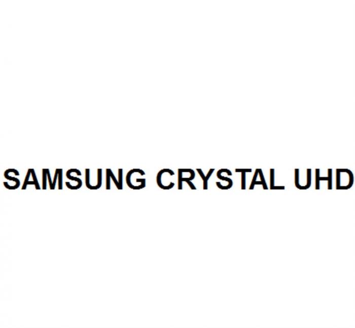 SAMSUNG CRYSTAL UHD