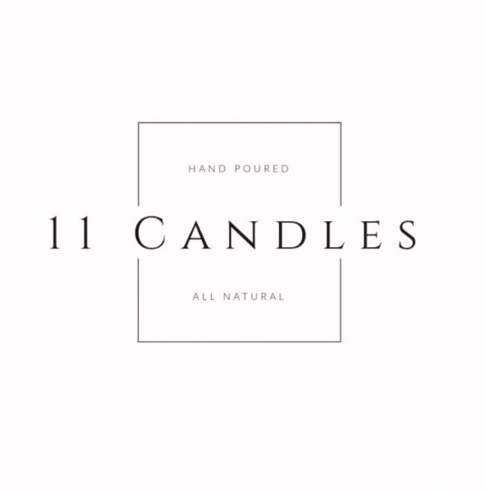 11 Candles HAND POURED ALL NATURAL