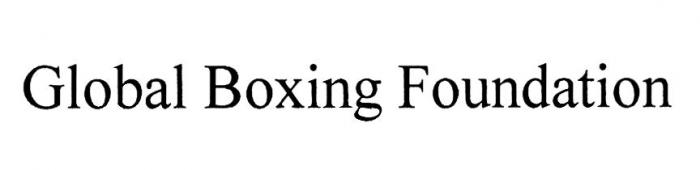 GLOBAL BOXING FOUNDATION