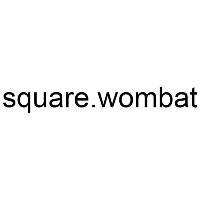 square.wombat