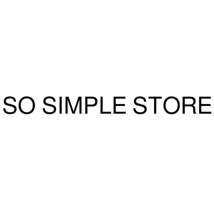 SO SIMPLE STORE