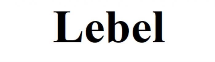 Lebel