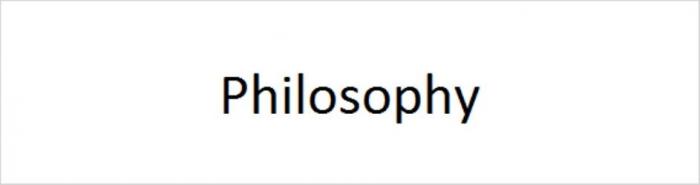 Philosophy