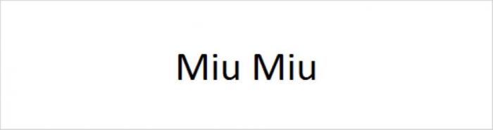 Miu Miu