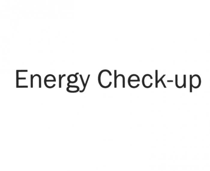 ENERGY CHECK-UP