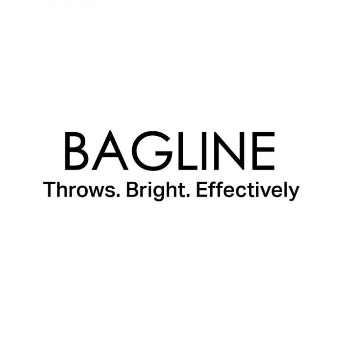 BAGLINE Throws. Bright. Effectively