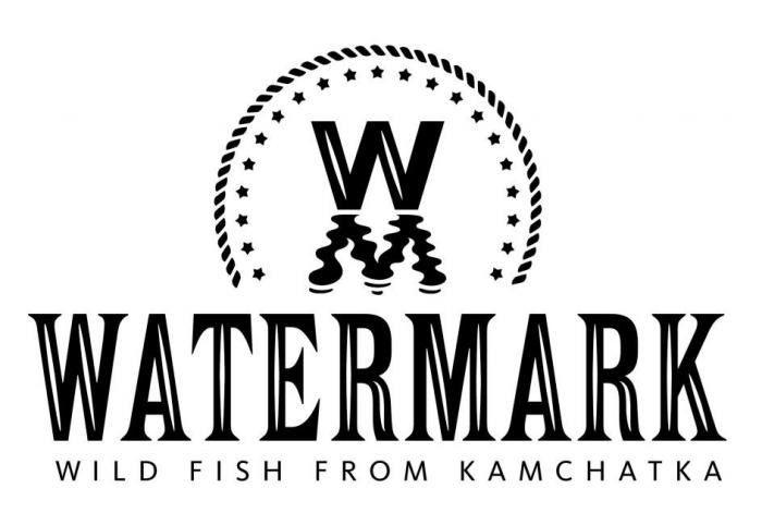 W WATERMARK WILD FISH FROM KAMCHATKA
