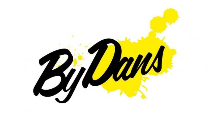 Заявлено обозначение "ByDans" ( "Бай Дэнс"), выполненное курсивным шрифтом английского алфавита