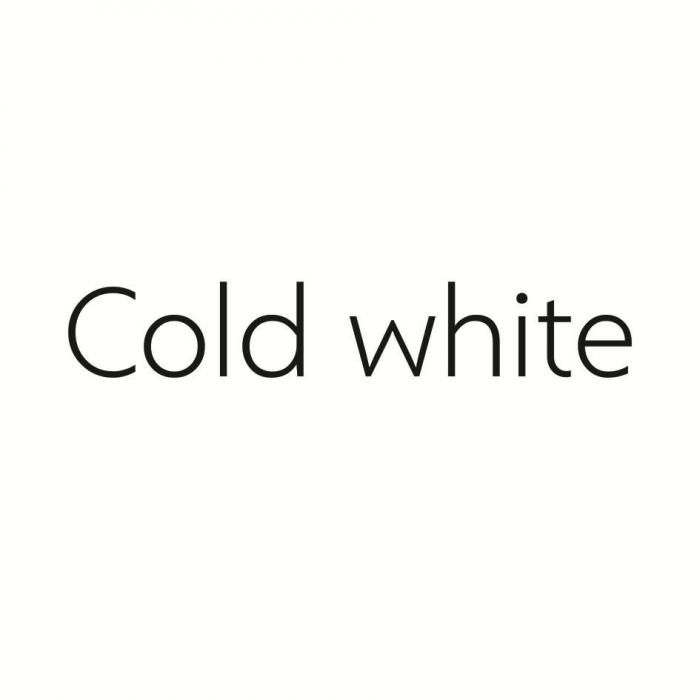 Cold white