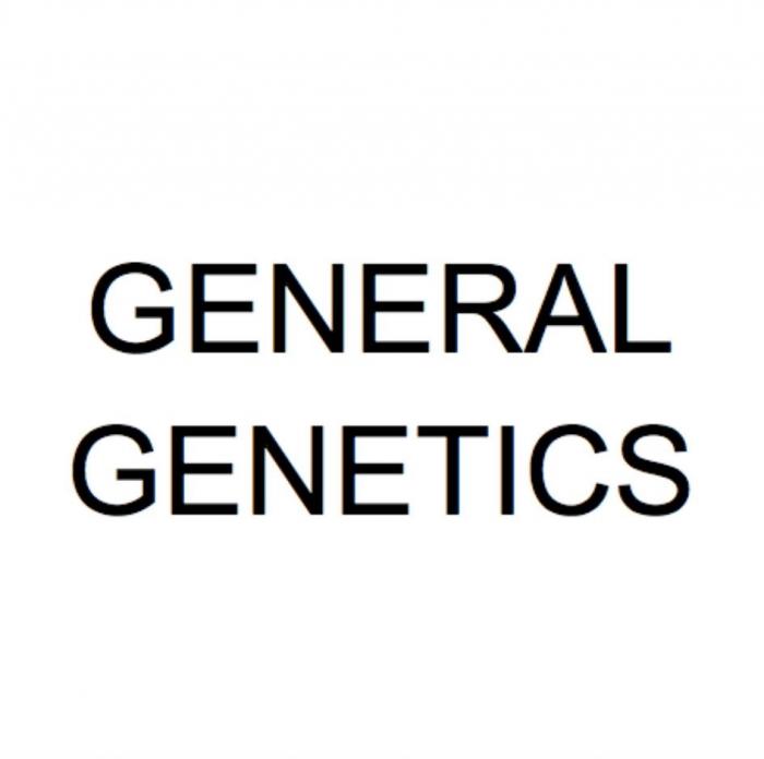 GENERAL GENETICS