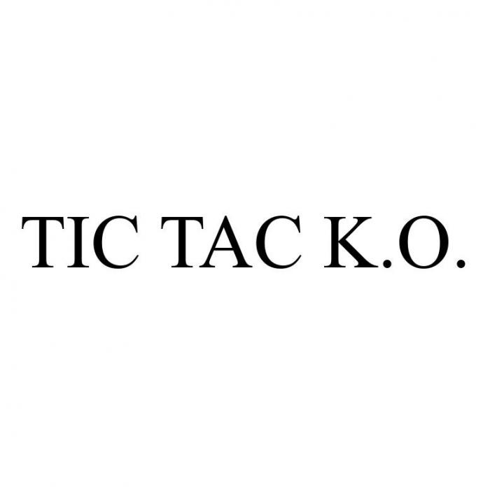 TIC TAC K.O.