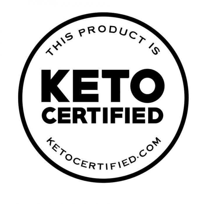 THIS PRODUCT IS KETO CERTIFIED KETOCERTIFIED.COM