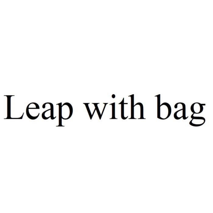 Leap with bag