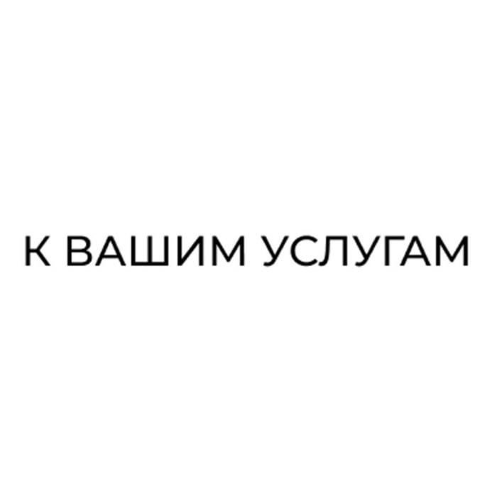 К ВАШИМ УСЛУГАМ