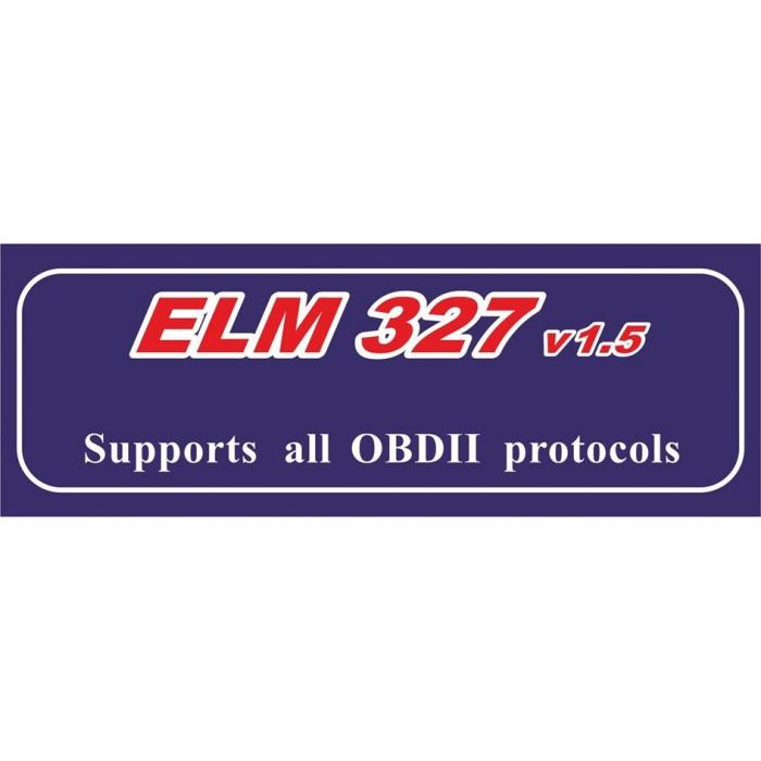ELN 327 v1.5 Supports all OBDII protocols