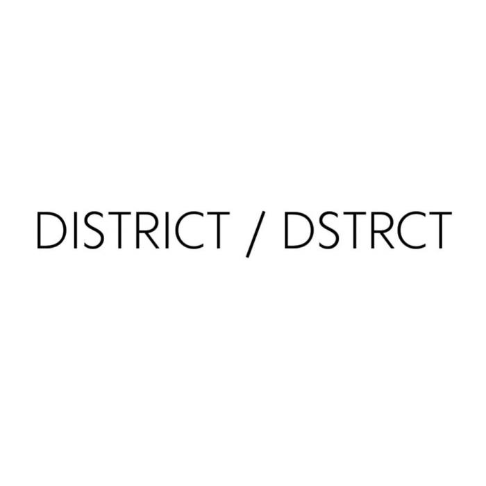 DISTRICT / DSTRCT