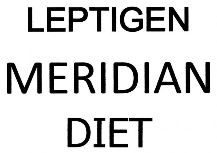 LEPTIGEN MERIDIAN DIET