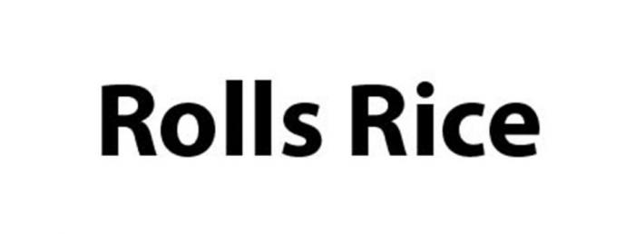 Rolls Rice