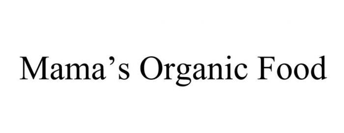 Mama’s Organic Food