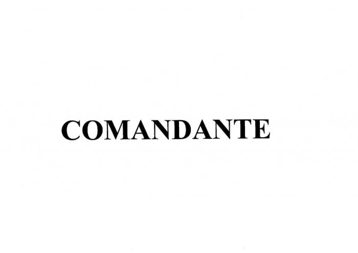 COMANDANTE