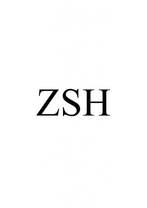 Словесный элемент "ZSH