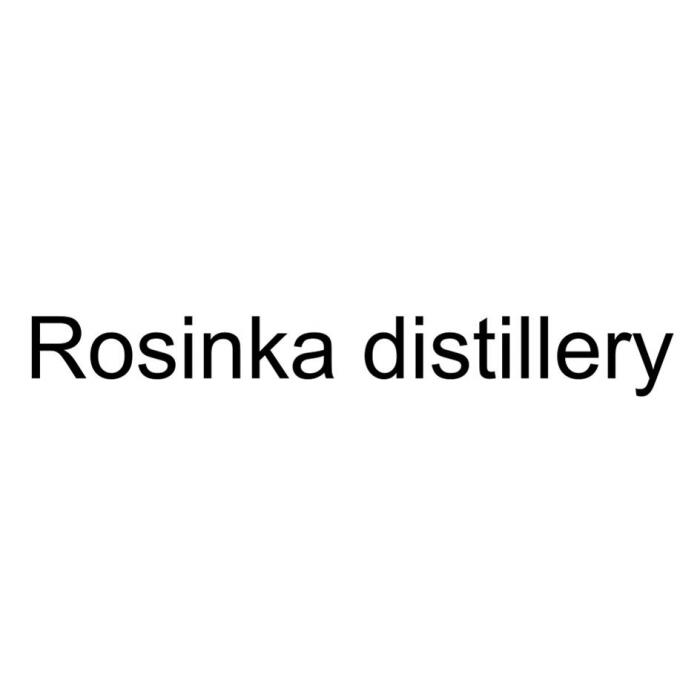 Rosinka distillery