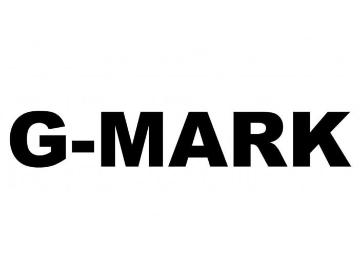 Заявлено словесное обозначение «G-MARK», выполненное оригинальным шрифтом, заглавными буквами латинского алфавита. Транслитерация обозначения - «ДЖИ-МАРК». В отношении заявленных товаров обозначение является фантазийным и семантически нейтральным.