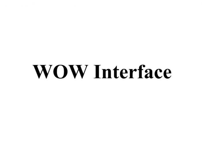 WOW Interface