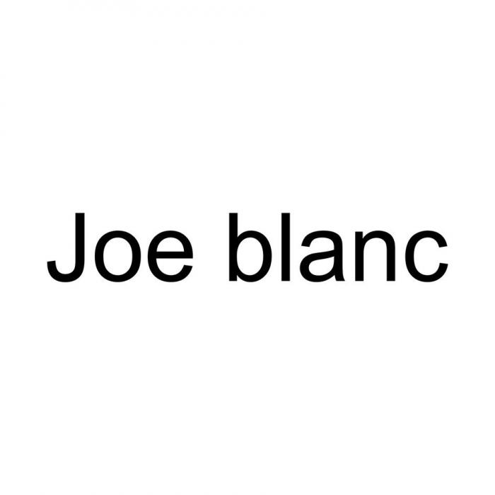 Joe blanc