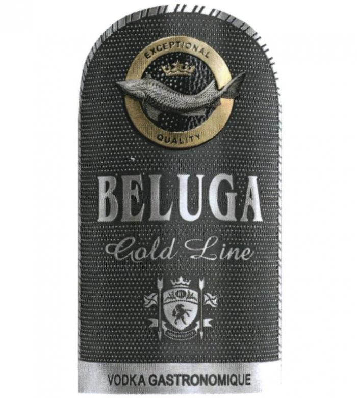 EXCEPTIONAL QUALITY BELUGA GOLD LINE VODKA GASTRONOVIQUE