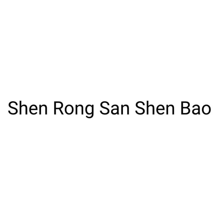 Shen Rong San Shen Bao