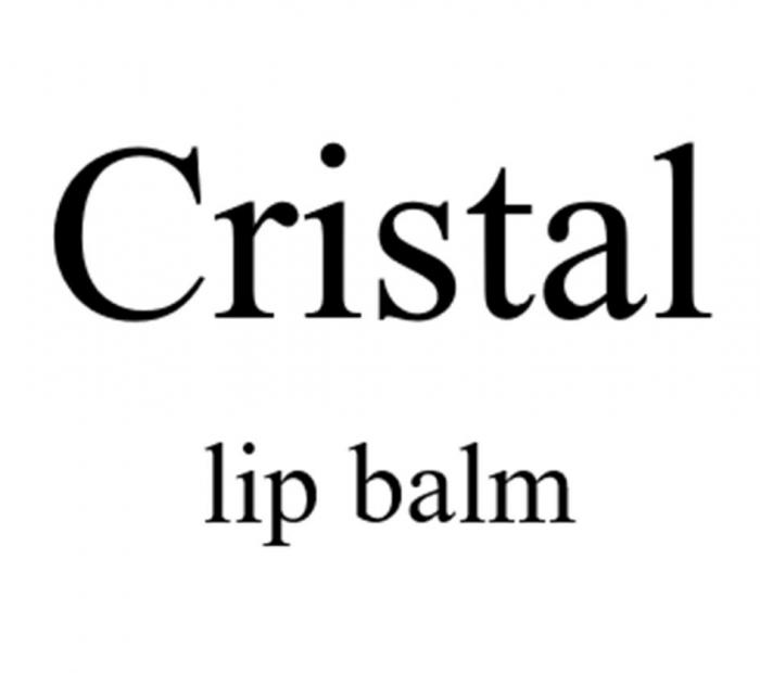 Cristal lip balm