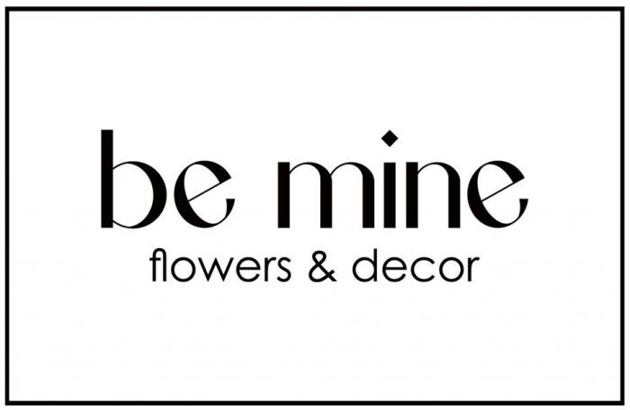 “be mine”; “flowers & decor” (неохраняемый элемент)