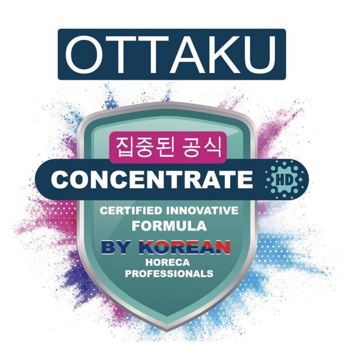 OTTAKU CONCENTRATE HD CERTIFIED INNOVATIVE FORMULA BY KOREAN HORECA PROFESSIONALS