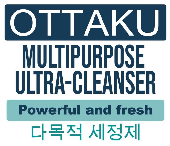 OTTAKU MULTIPURPOSE ULTRA-CLEANSER Powerful and fresh