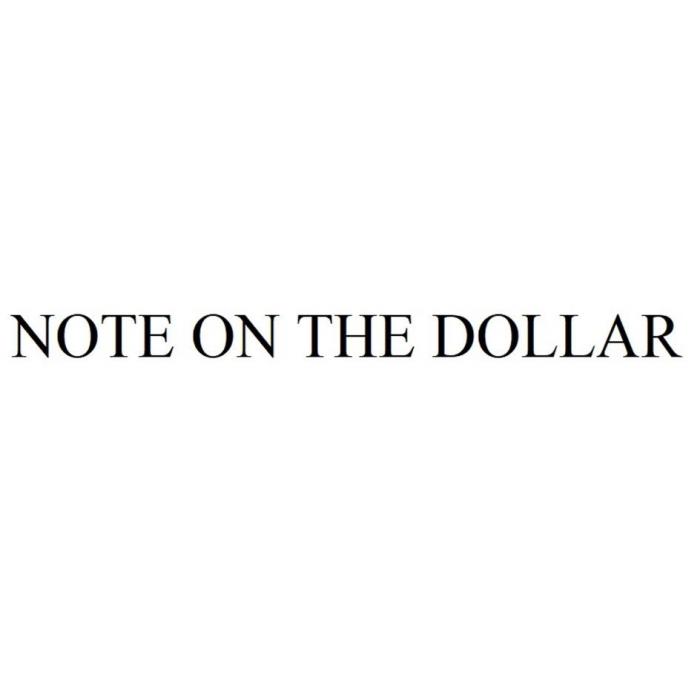 NOTE ON THE DOLLAR