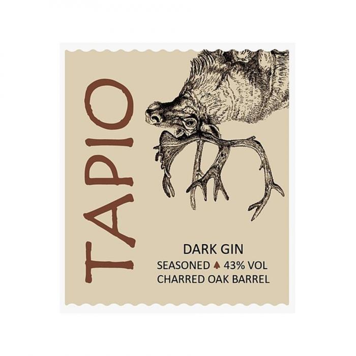 TAPIO DARK GIN SEASONED 43% VOL CHARRED OAK BARREL