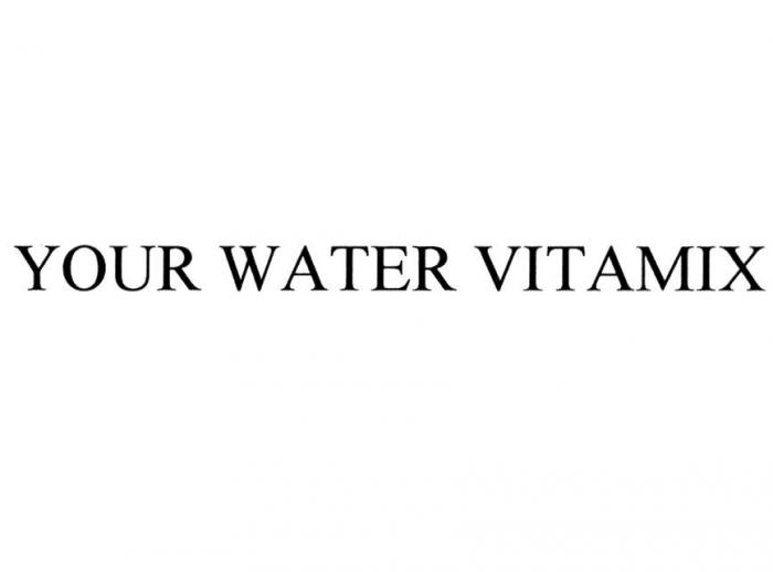 YOUR WATER VITAMIX