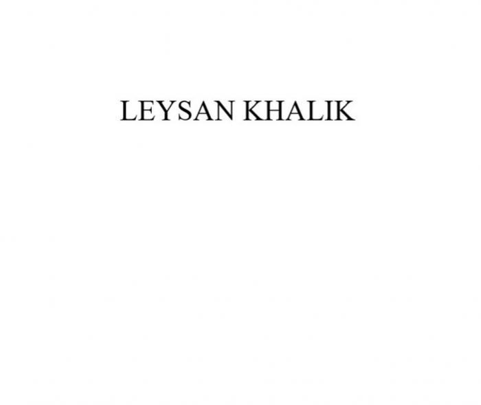LEYSAN KHALIK