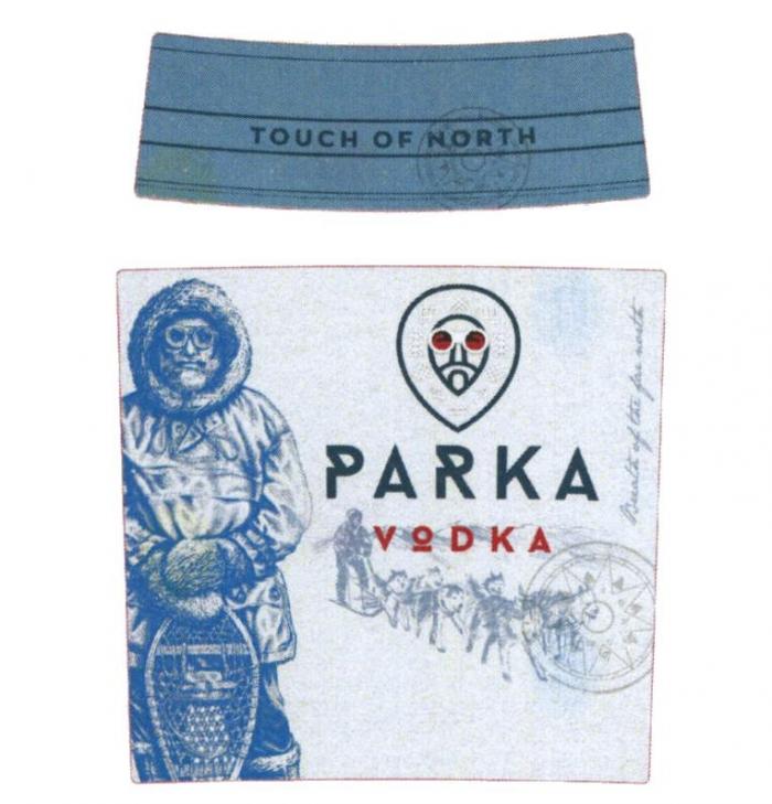 TOUCH OF NORTH PARKA VODKA BREATH OF THE FAR NORTH