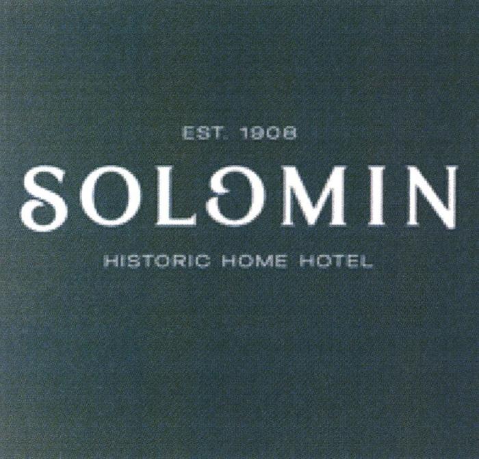 EST. 1908 SOLOMIN HISTORIC HOME HOTEL