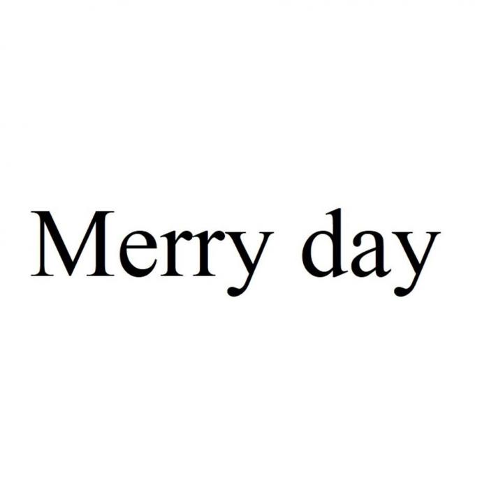 Merry day